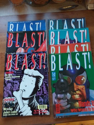 Komiks Blast John Brown Publishing seria 1991