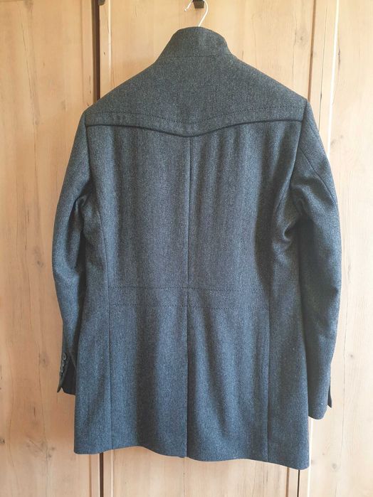 Płaszcz krótki, męski, ciemnoszary firmy LAVARD - NOWY