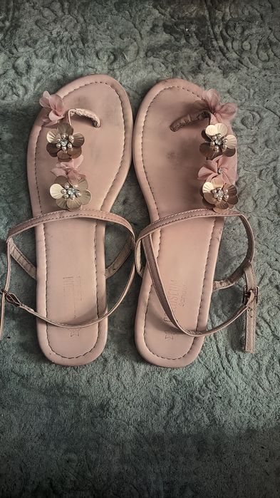 Japonki pudrowy róż rozm.41