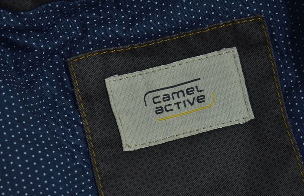 Camel Active Szara Bawełniana Marynarka Męska 26