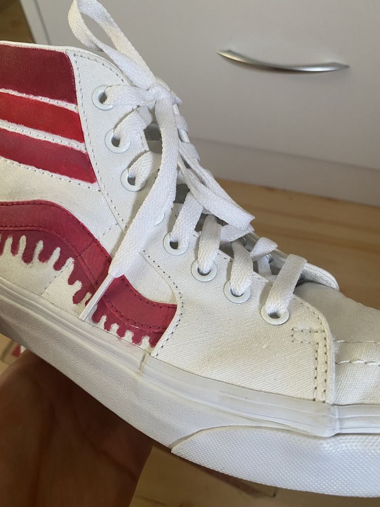 Buty Vans Sk8-Hi wysokie custom
