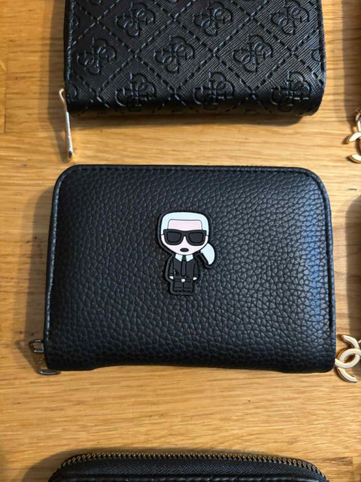 KARL LAGERFELD portfel maly damski nowy
