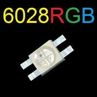 Светодиод RGB SMT/SMD 6028/3528 есть (ARGB)