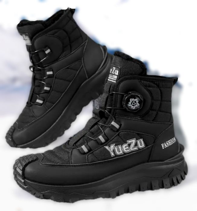 40р./26 см. Зимові  термо черевики на хутрітна хлопчика підліткові