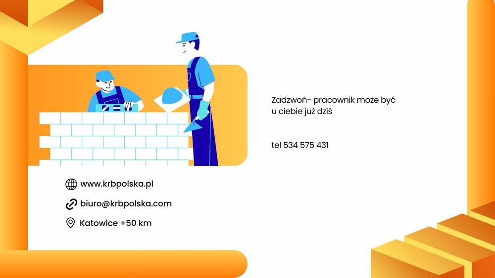 Wynajmij pracownika budowlanego na godziny od zaraz