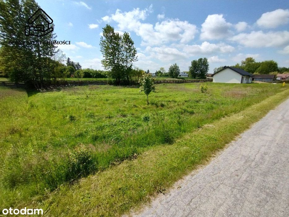 Działka budowlana 19 arów - 1 linia, przy asfalcie