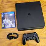 PLAYSTATION 4 PS4 SLIM 500GB Kontroler FIFA 18 Stan Bardzo Dobry 8/10