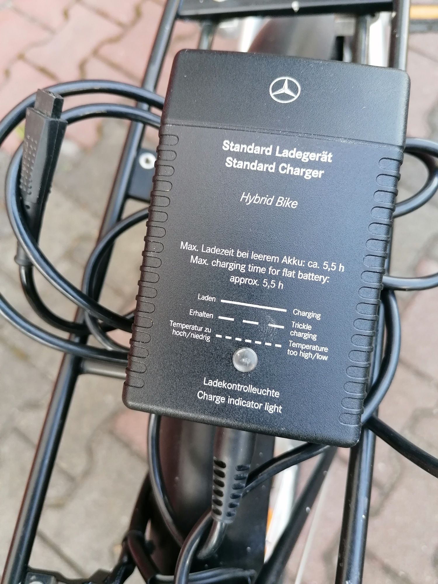 Rower elektryczny/hybryda mercedes Benz