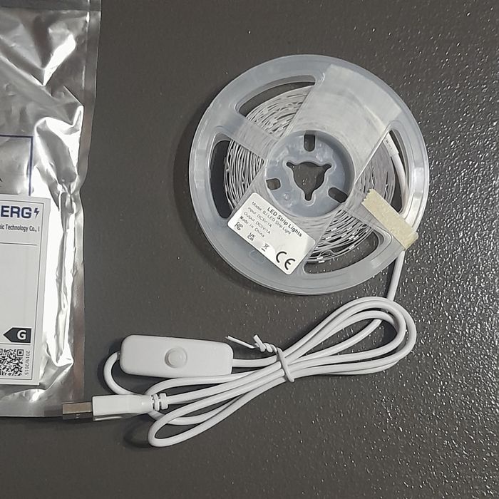 Led лента с выключателем. 5м.