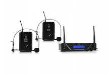 Zestaw mikrofonów bezprzewodowych Malone UHF-450 Duo2