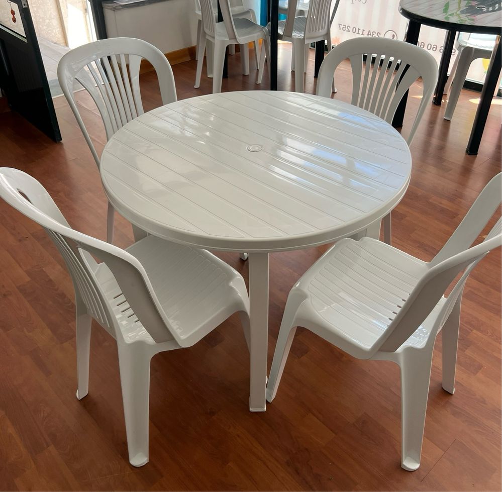 Jogo de Mesa Branco