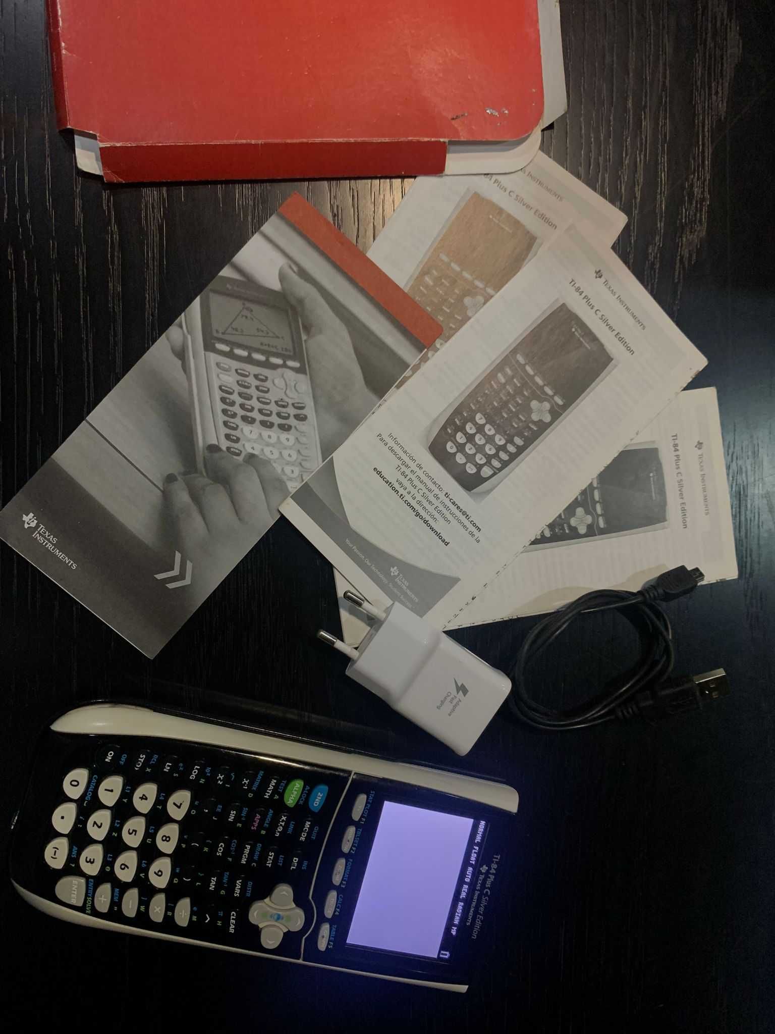 Calculadora TEXAS TI 84 PLUS C Silver Edition