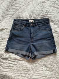 Jak nowe - Spodenki jeansowe szorty damskie h&m M 38
