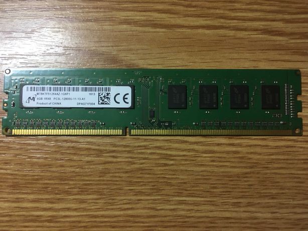 Оперативна пам'ять Micron 4Gb 1Rx8 1600MHz