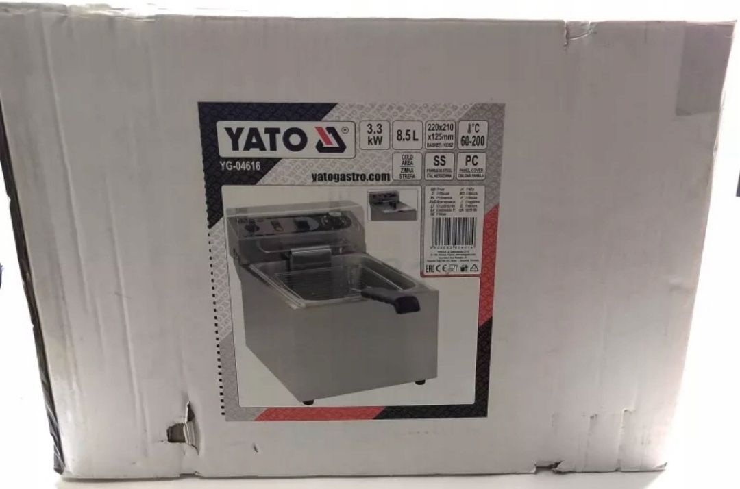 Frytownica YATO YG-04616 jedokomorowa 8,5L 3,3kW