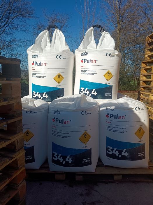 Saletra amonowa 34,4 %AZOTU z Puław BB 500kg i
