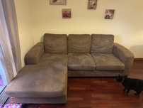 Sofa 3 lugares com chaise longue