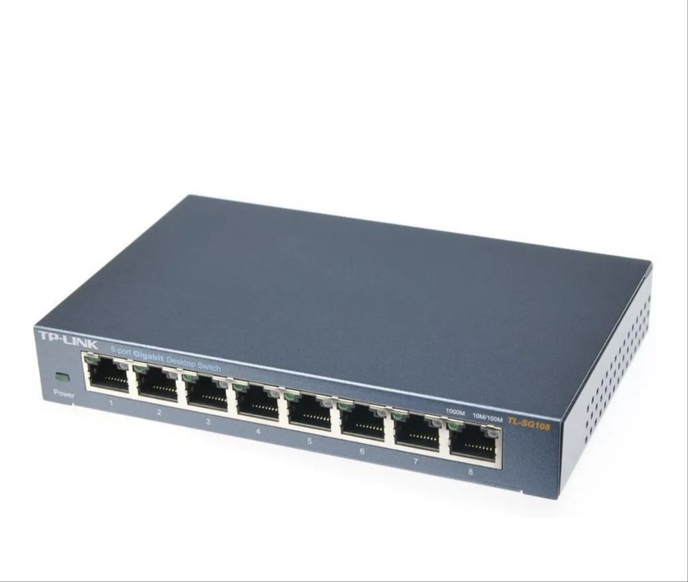 Switch TP-LINK TL-SG108 8xLAN Nowy Zalakowany Polecam