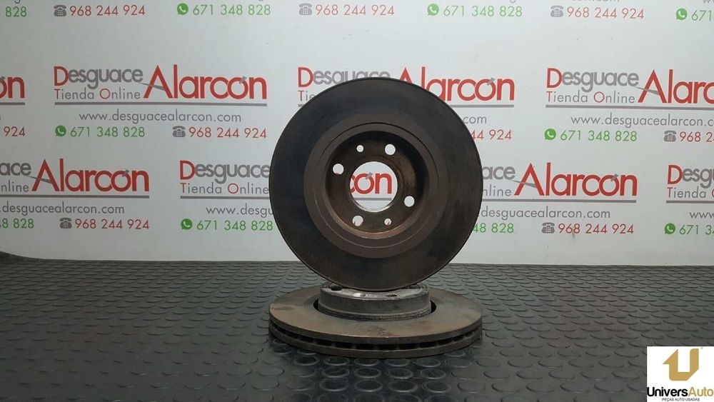 DISCO DE TRAVÃO FRENTE RENAULT CLIO IV BUSINESS