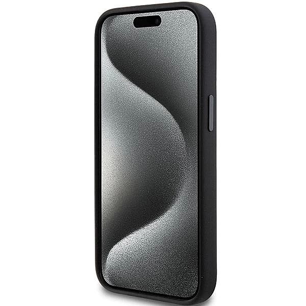 Etui Karl Lagerfeld Silicone Choupette Metal Pin na iPhone 15 Plus / 1