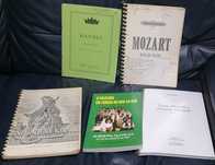 Livros de Música com partituras e teoria musical e Harmonia