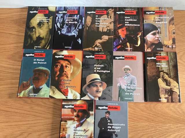 Colecção 12 livros Agatha Christie Círculo de Leitores