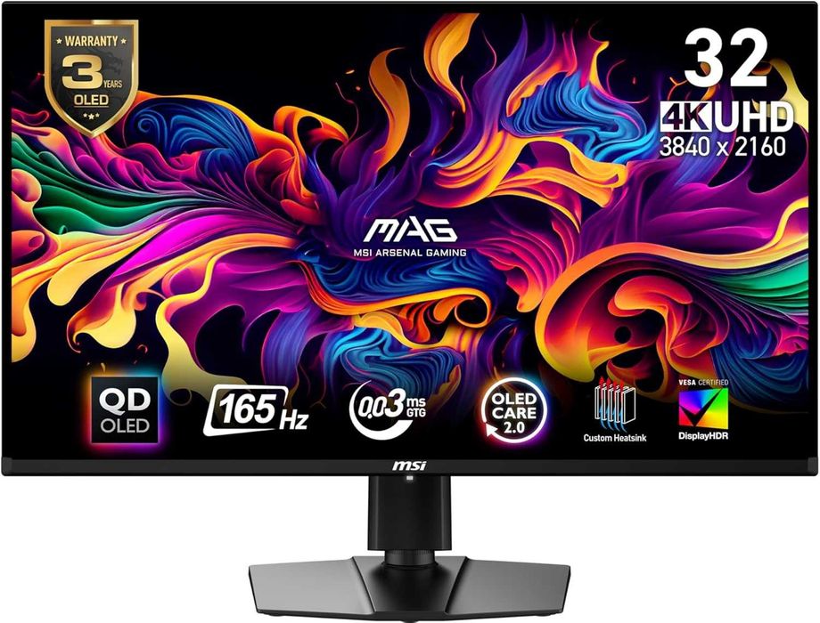 Монитор MSI MAG 321UP QD-OLED 1 шт. NEW!
