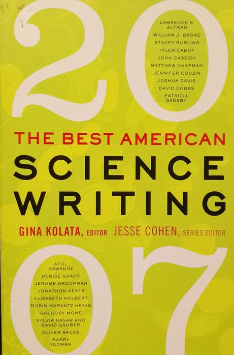 The Best American Science Writing 2007 - Gina Kolata