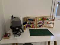 Máquina de Bordar Brother PP1 Skitch + 31 Linhas Madeira + Outros