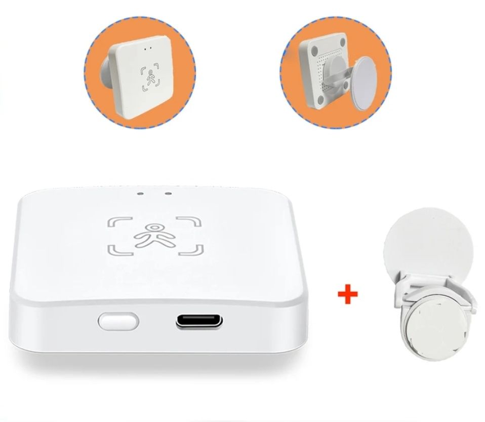 3 Sensores presença humana mmwave Tuya Zigbee