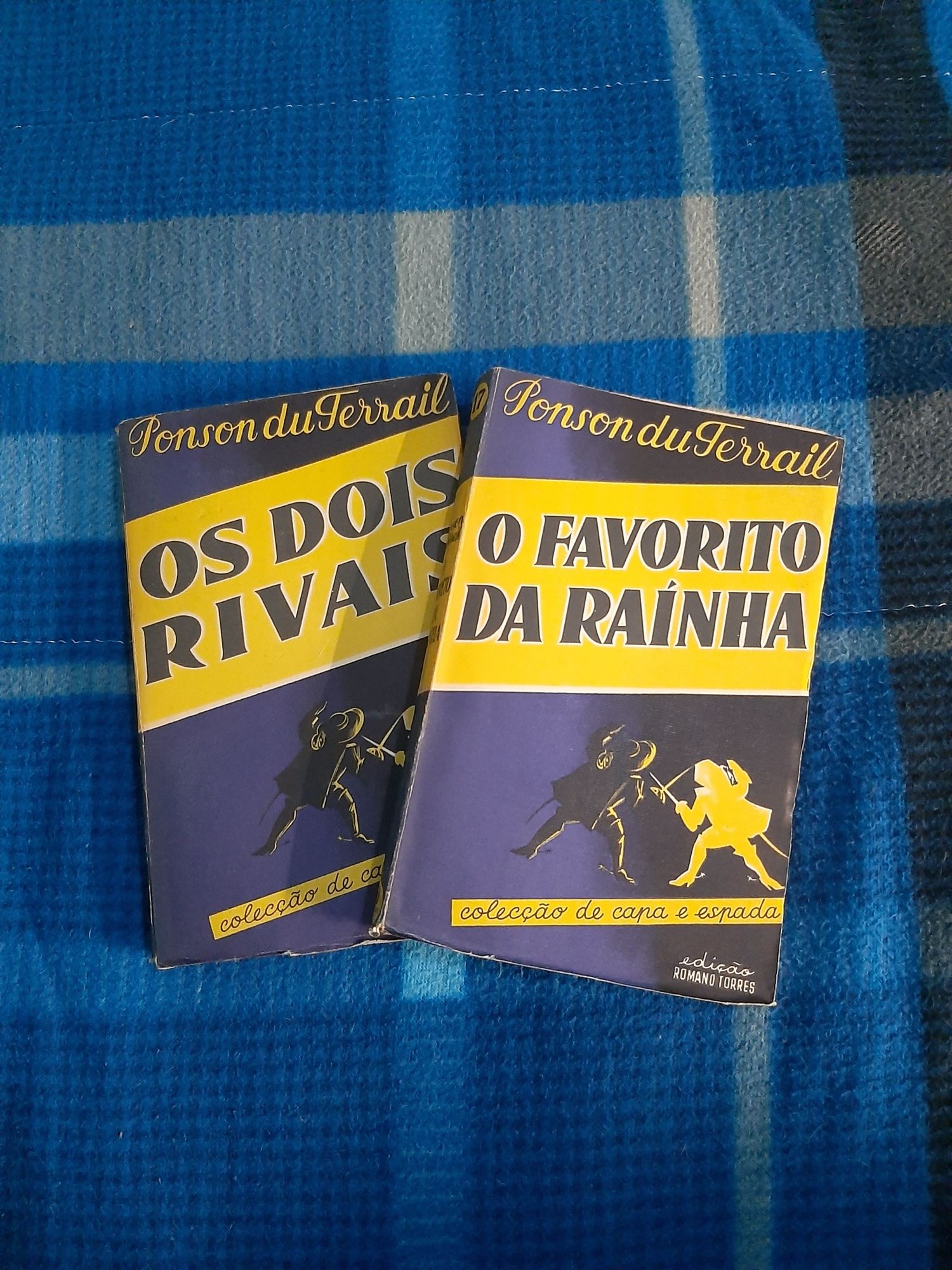 O Favorito da Rainha, colecção de capa e espada, Ponson du Ferrail