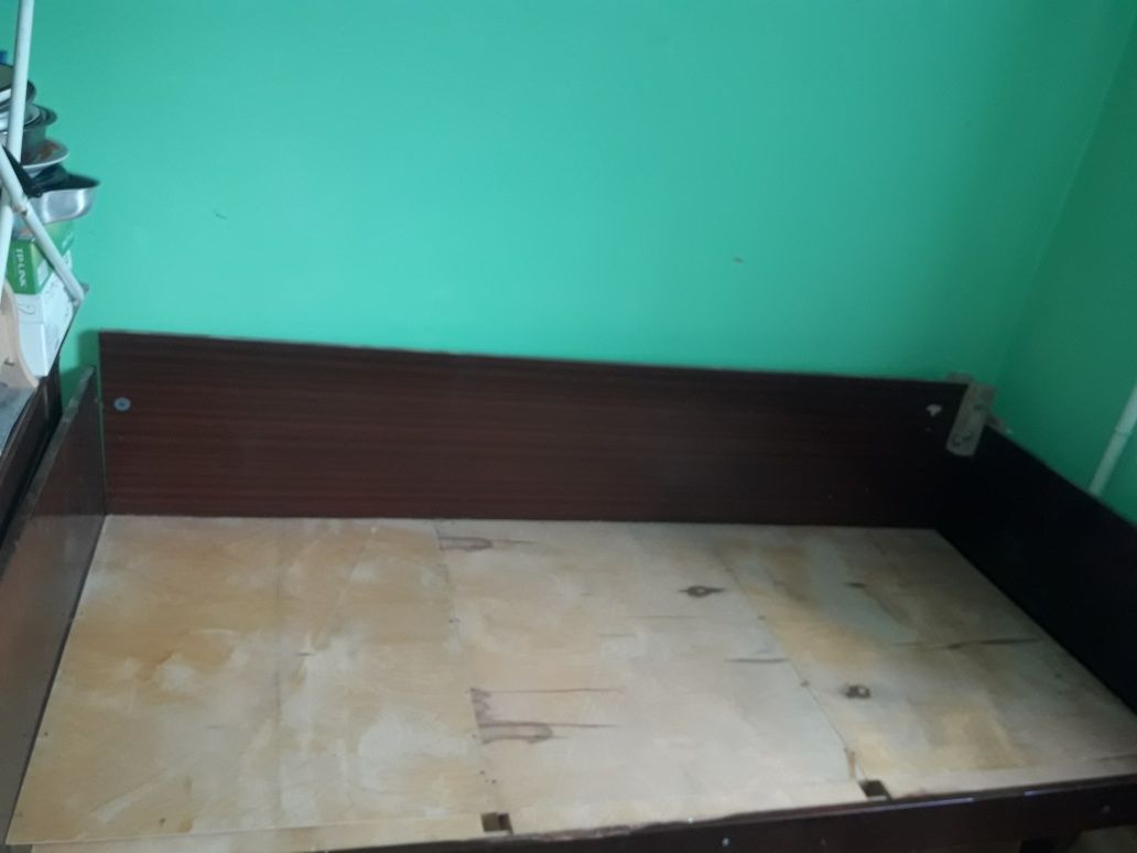 Складне 2 спальне ліжко з матрасом