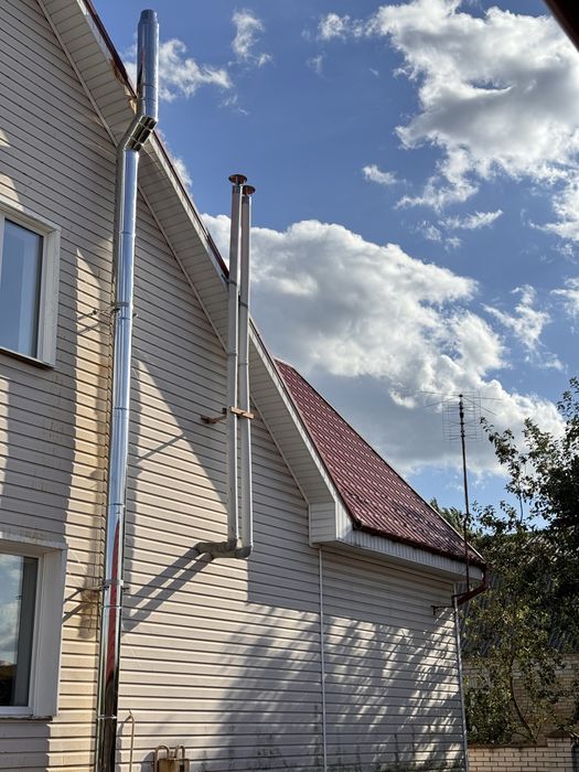 Монтаж Димоходу Димарів Сауни Котли Камінів Та печей