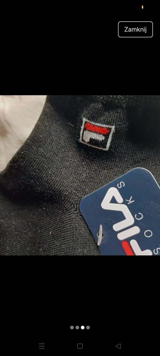 Skarpetki dziecięce Fila 3-pack 27-30