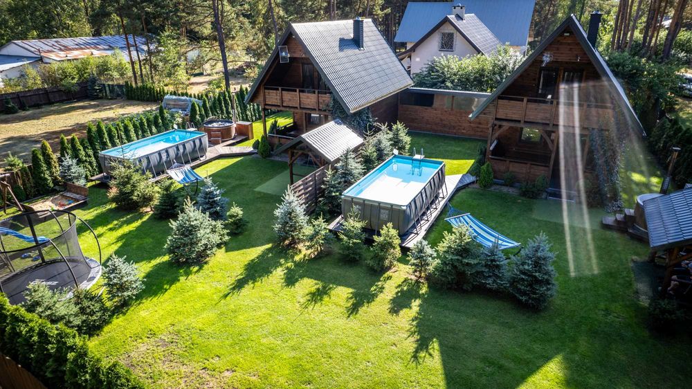 Klimat Roztocza domki letniskowe całoroczne Balia Jacuzzi