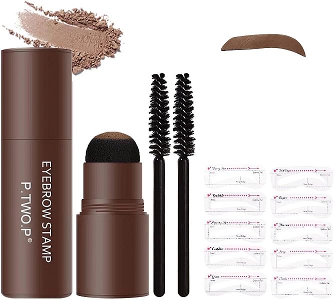 Brwi Szablony Zestaw Pieczęć Kształty Do Brwi Wodoodporne Eyebrow Set