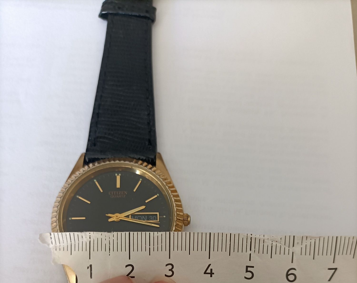 Relógio Citizen quartz com calendário
