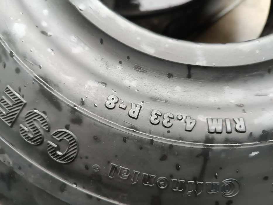 Opony wózek widłowy 180/70-8 Continental SN 12 ,SIT (Quick) pełne gład