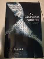 Livro E.L. James  as cinquenta sombras de grey