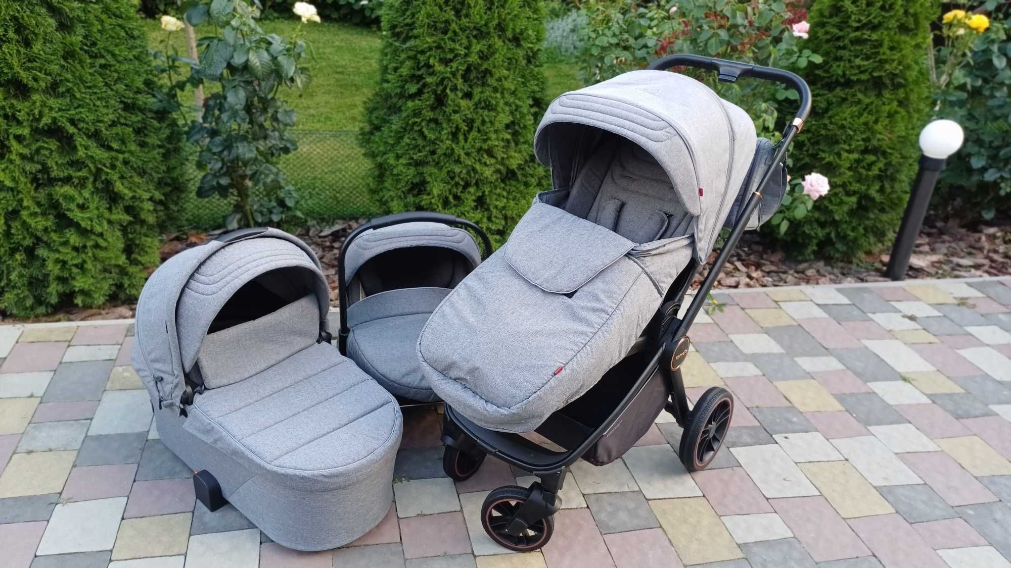 Коляска CARRELLO Epica 3в1  !ТОРГ!+подарунок