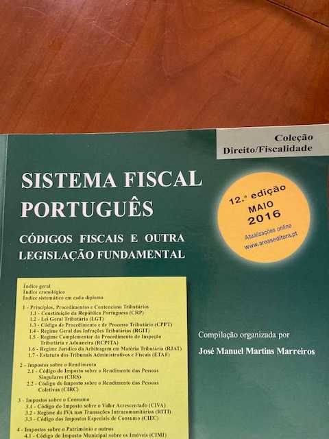 Sistema Fiscal Português 12ªEdição, Maio de 2016