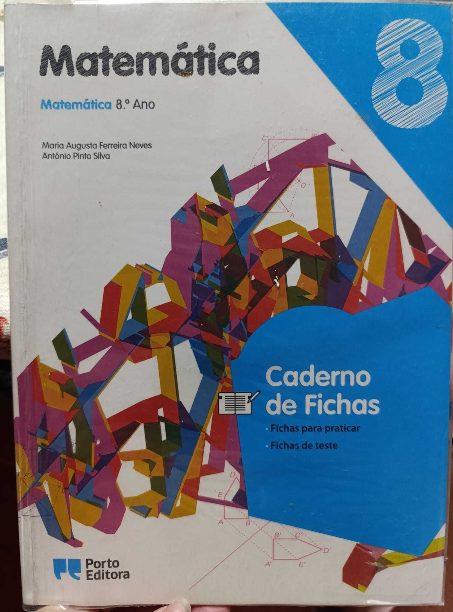 Manual e cadernos de ficha (8º)