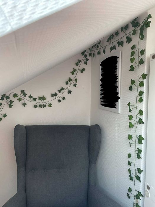 Sztuczny bluszcz 50 m na ścianę balkon taras dekoracja 50 metrów