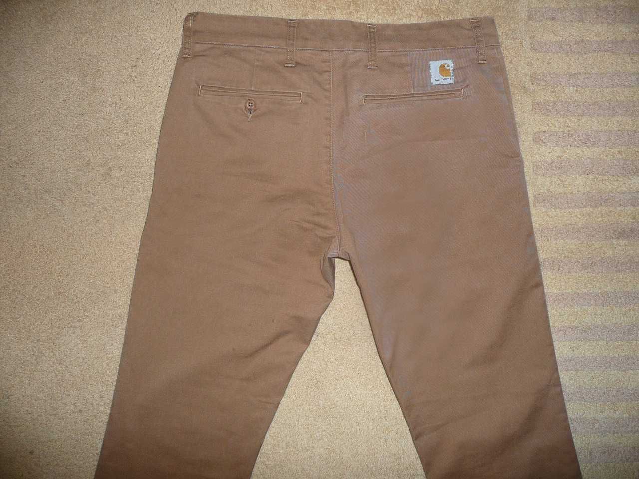 Spodnie CARHARTT W33/L32=44,5/106cm chinosy