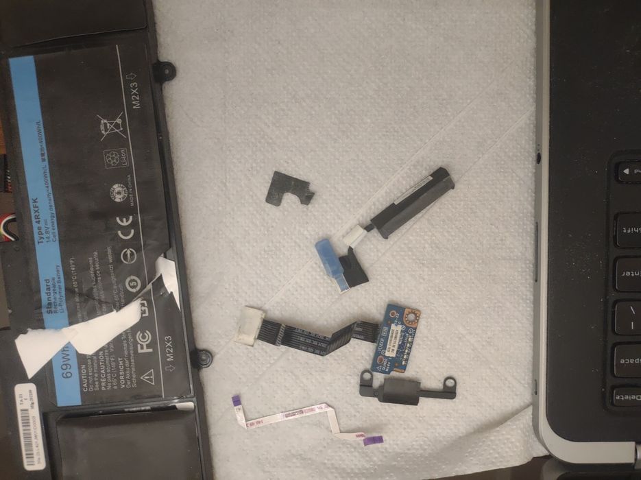 Dell   xps   p30g клавиатура корпус дисплей кулер