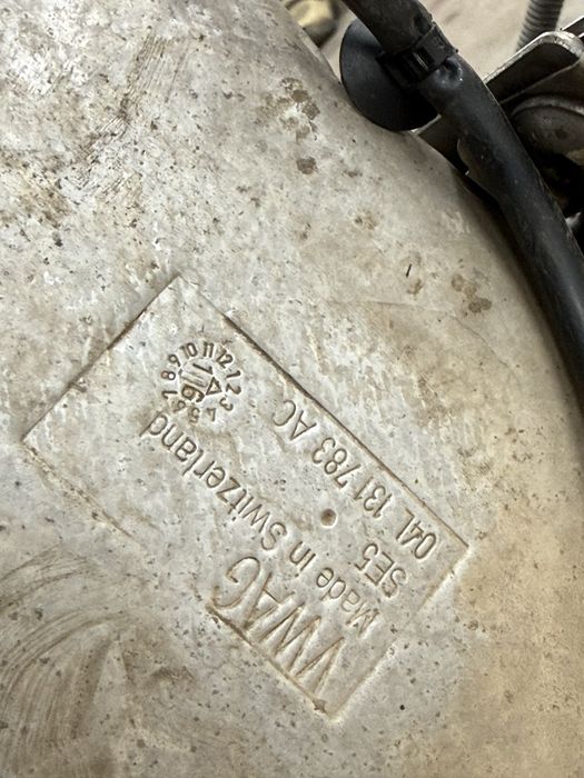 Сажевый фильтр passat b8 2.0tdi