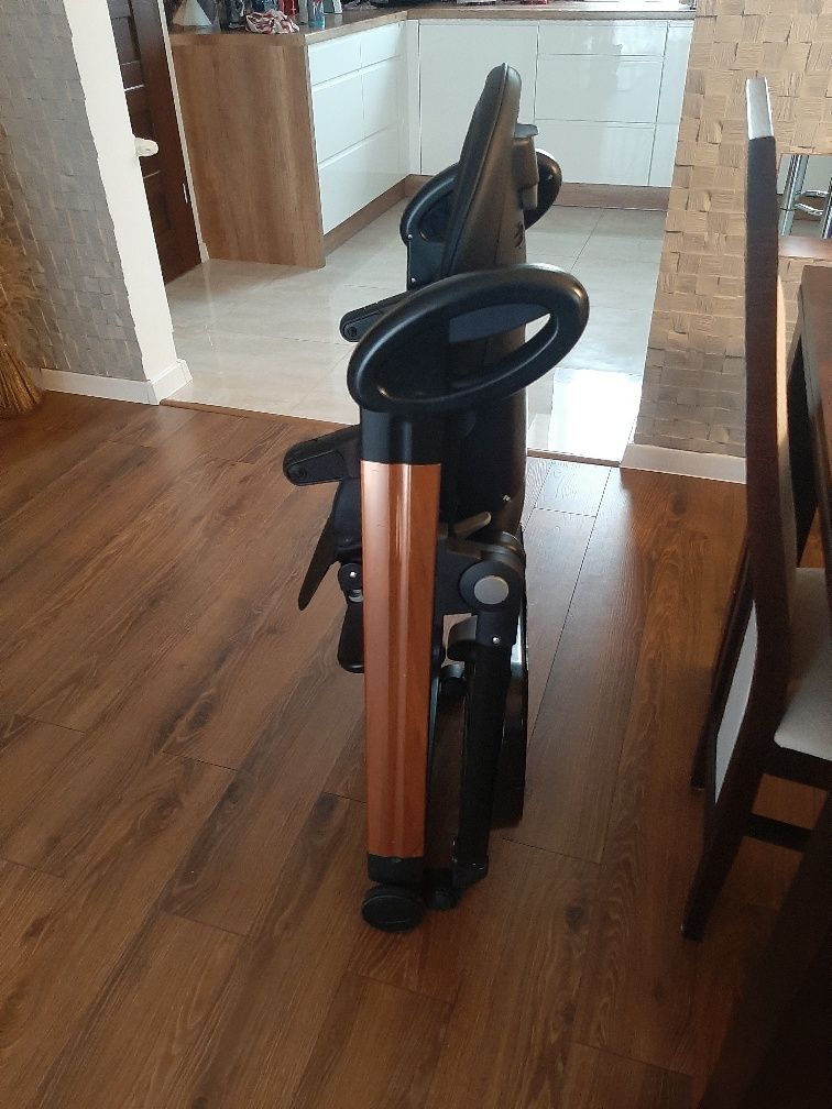 Krzesełko do karmienia Ding royal black super stan