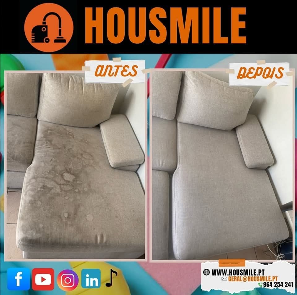 Limpeza estofos ao domicílio