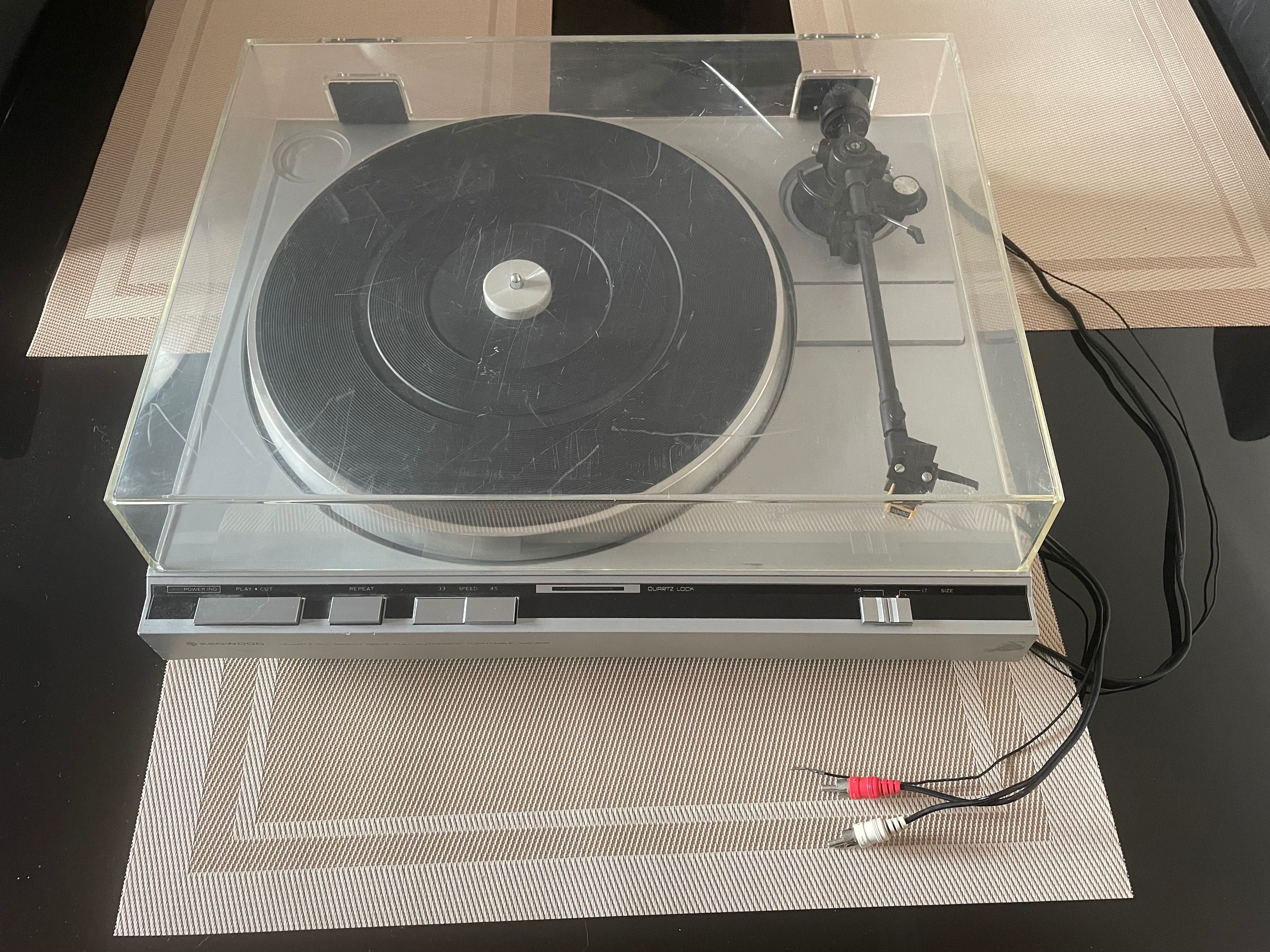 Gramofon Kenwood Quartz PLL Direct Full Automatic Turntable KD-50F