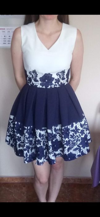 Elegancka sukienka wieczorowa mini roz. 34